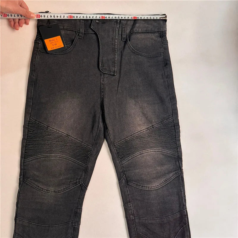 Camo Dual Spring Summer Riding Collection Women Moto Pants Classic Denim Motorcycle Female Pants Motocicleta Elastic Fit Jeans