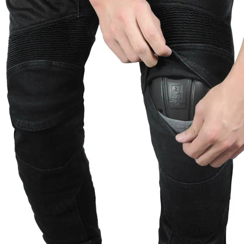 Camo Dual Spring Summer Riding Collection Women Moto Pants Classic Denim Motorcycle Female Pants Motocicleta Elastic Fit Jeans