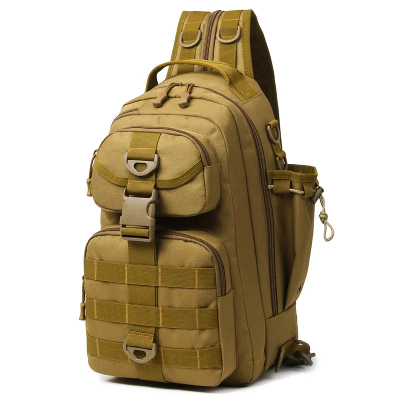 Climbing Backpack Men Fishing Gear Box Storage Lure Chest Bag Multifunction Tactical Outdoor Travel Camping Hiking Sling Bags