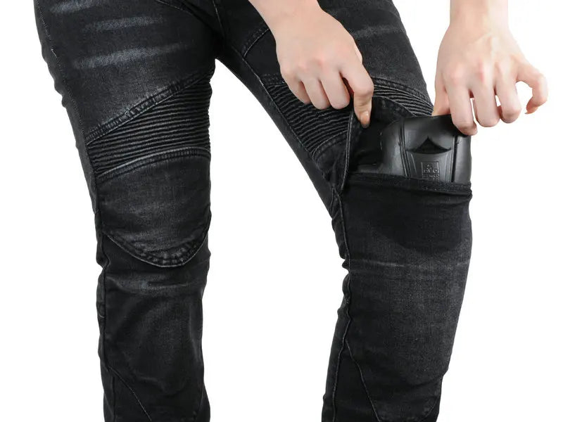 Camo Dual Spring Summer Riding Collection Women Moto Pants Classic Denim Motorcycle Female Pants Motocicleta Elastic Fit Jeans
