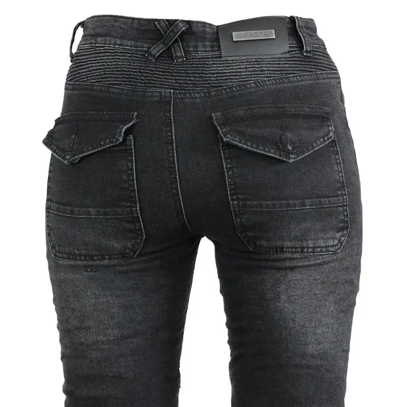 Camo Dual Spring Summer Riding Collection Women Moto Pants Classic Denim Motorcycle Female Pants Motocicleta Elastic Fit Jeans